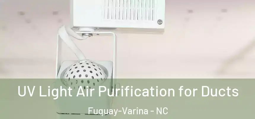  UV Light Air Purification for Ducts Fuquay-Varina - NC